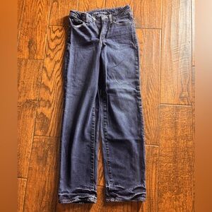 Old Navy Dark Blue Straight Leg Jeans